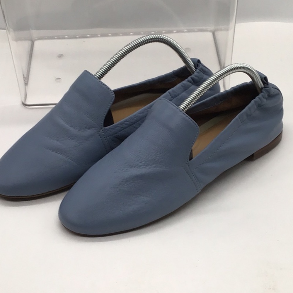 Aerosoles Rossie Blue Leather Flat - Picture 8 of 11